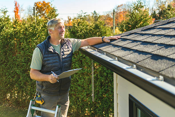 Professional Roofing technician working in Houghton, NY
